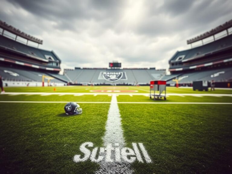 Flick International Raiders safety Lonnie Johnson Jr. lying on the practice field after collision with Maxx Crosby