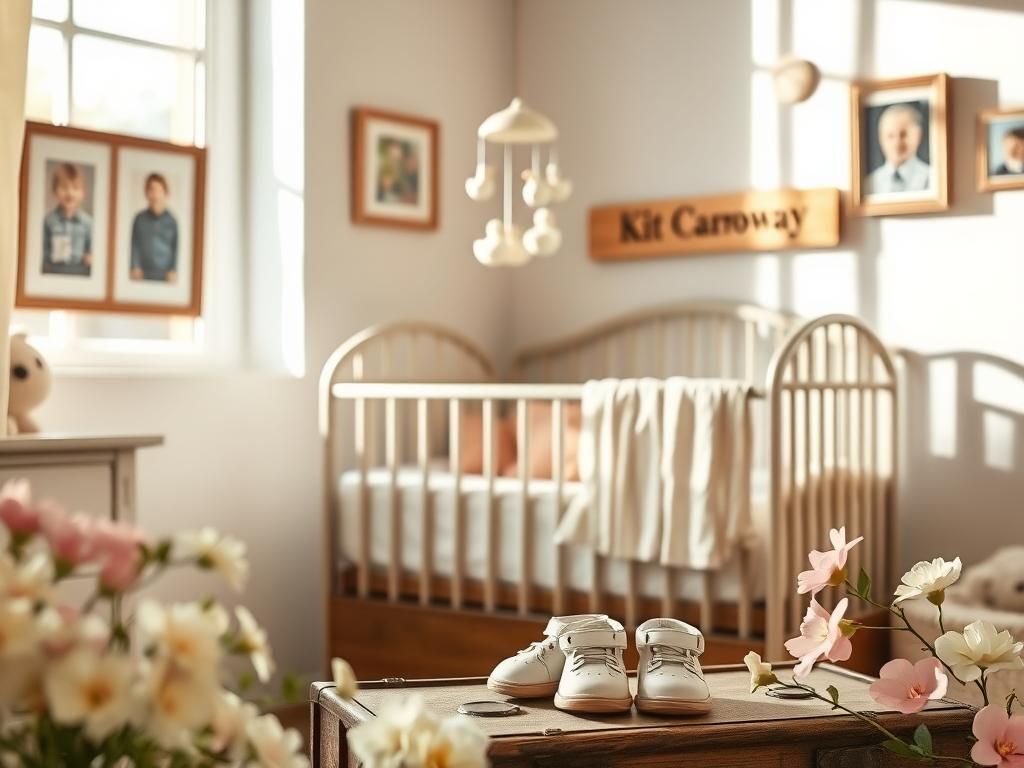 Flick International Cozy nursery scene with crib and delicate duck mobile symbolizing family ties