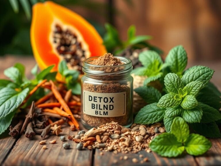 Flick International A vibrant arrangement of fresh herbs for wellness cleansing