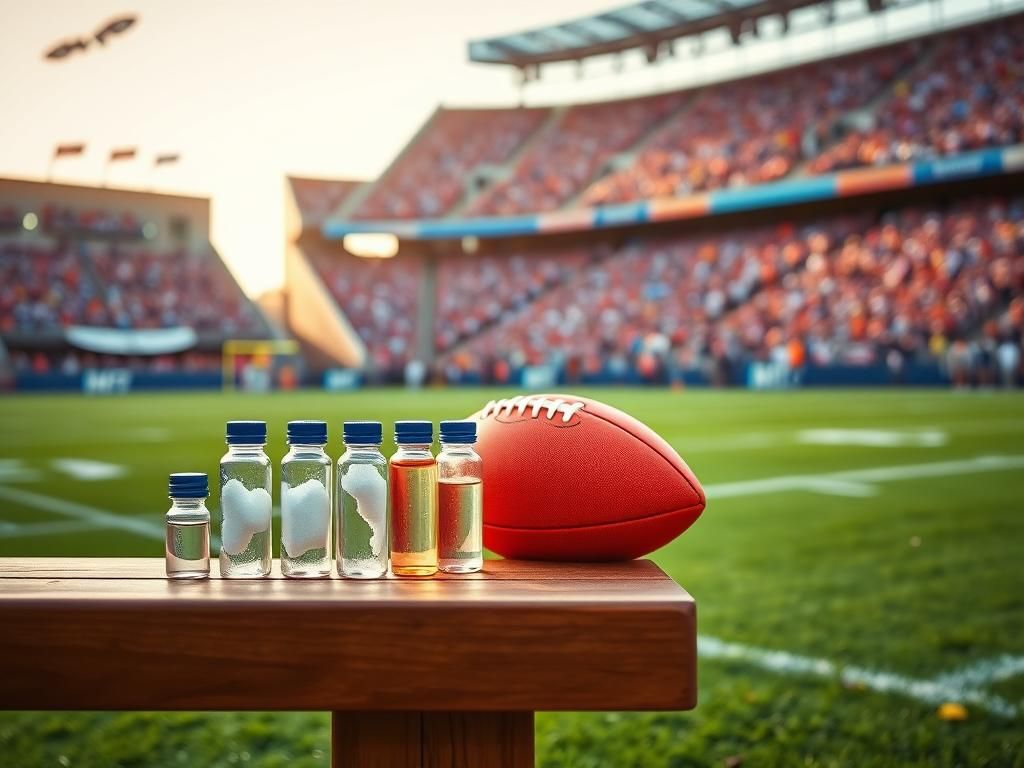 Flick International NFL players using inhalation devices like smelling salts on gameday