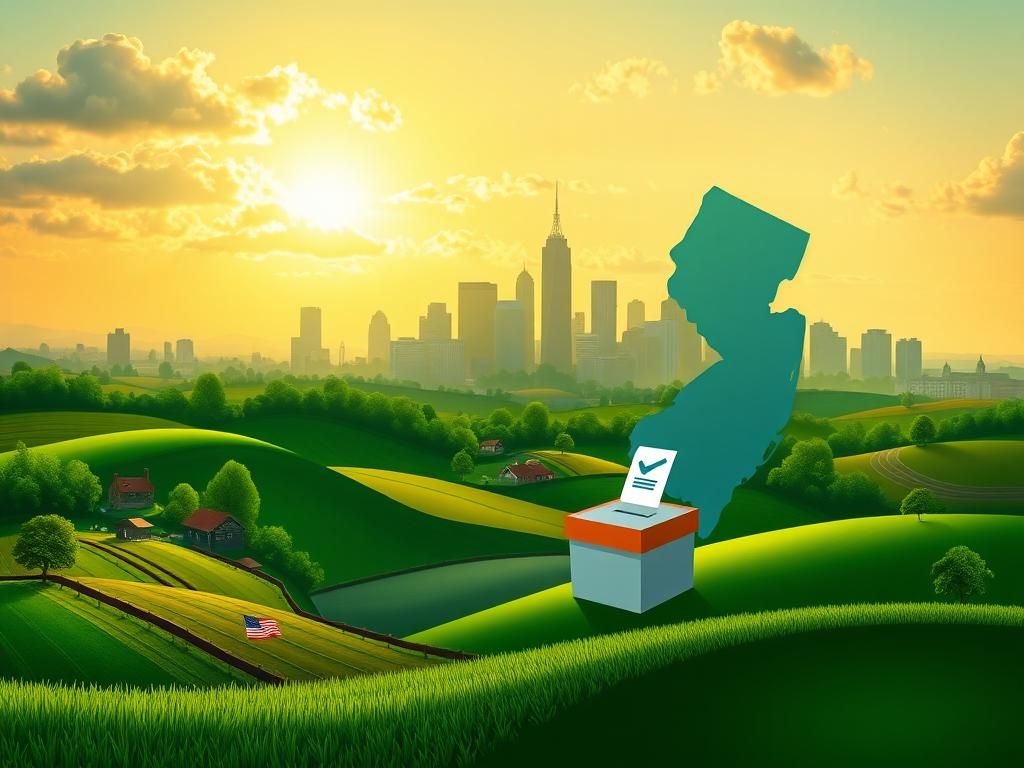 Flick International Vibrant landscape of New Jersey showcasing urban and rural diversity