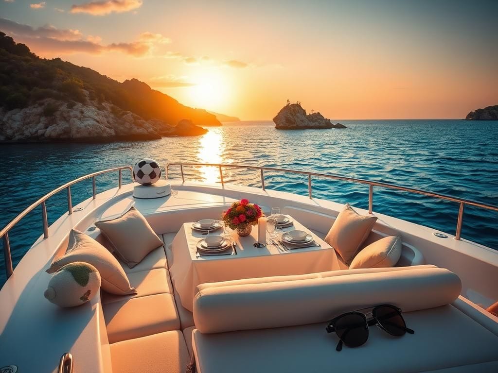 Flick International A luxurious yacht in the Mediterranean Sea symbolizing love and family dynamics