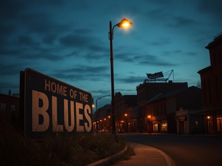 Flick International A somber cityscape of Memphis at dusk, depicting historic buildings and a National Guard tent.