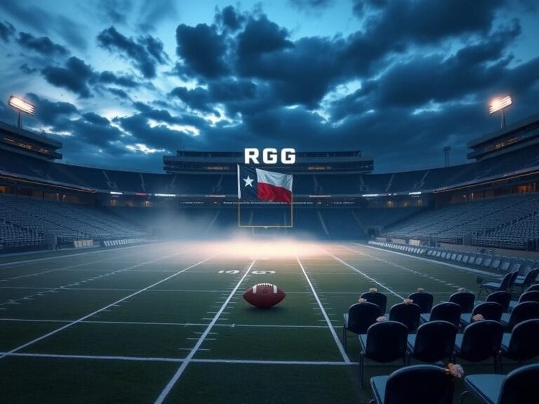 Flick International Serene stadium scene at NRG Stadium during pregame moment of silence