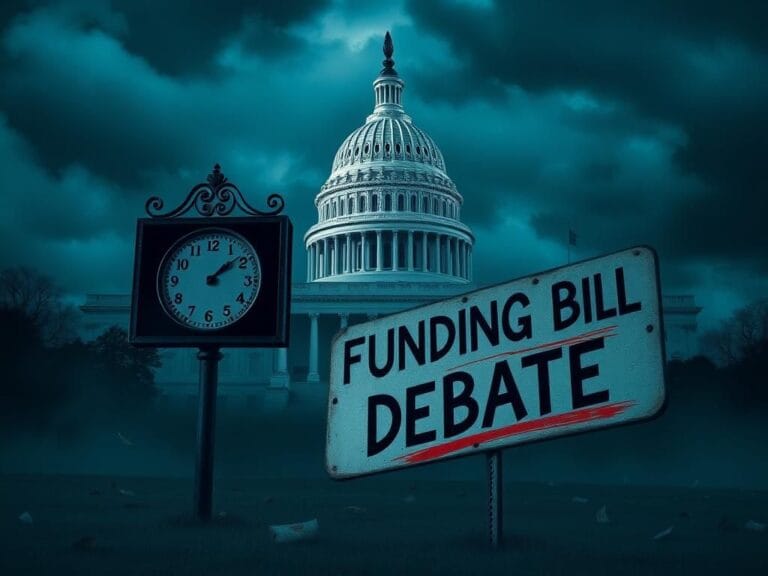 Flick International U.S. Capitol under dark clouds representing political crisis