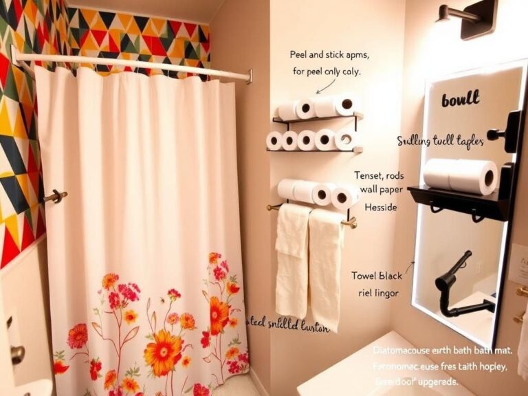 Flick International Cozy bathroom scene featuring modern upgrades under $150