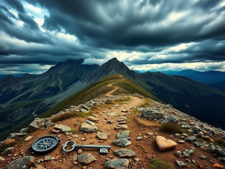 Flick International Rugged mountainous landscape symbolizing emotional resilience