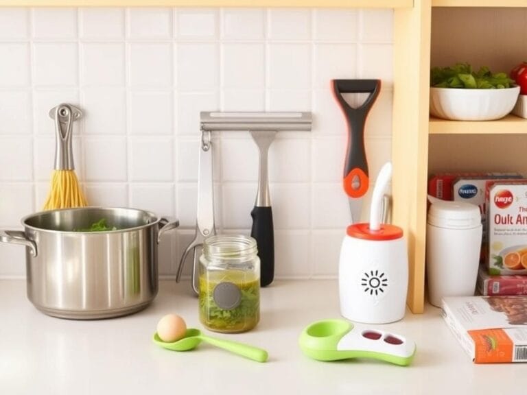 Flick International A clutter-free kitchen countertop showcasing affordable gadgets under $25.