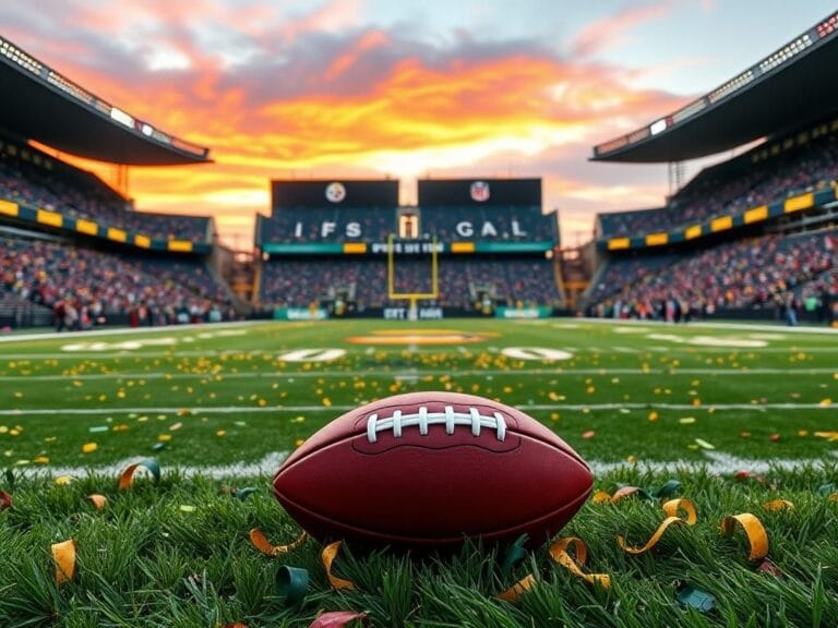 Flick International DeShon Elliott performing an Irish dance on a football field in Dublin after an interception