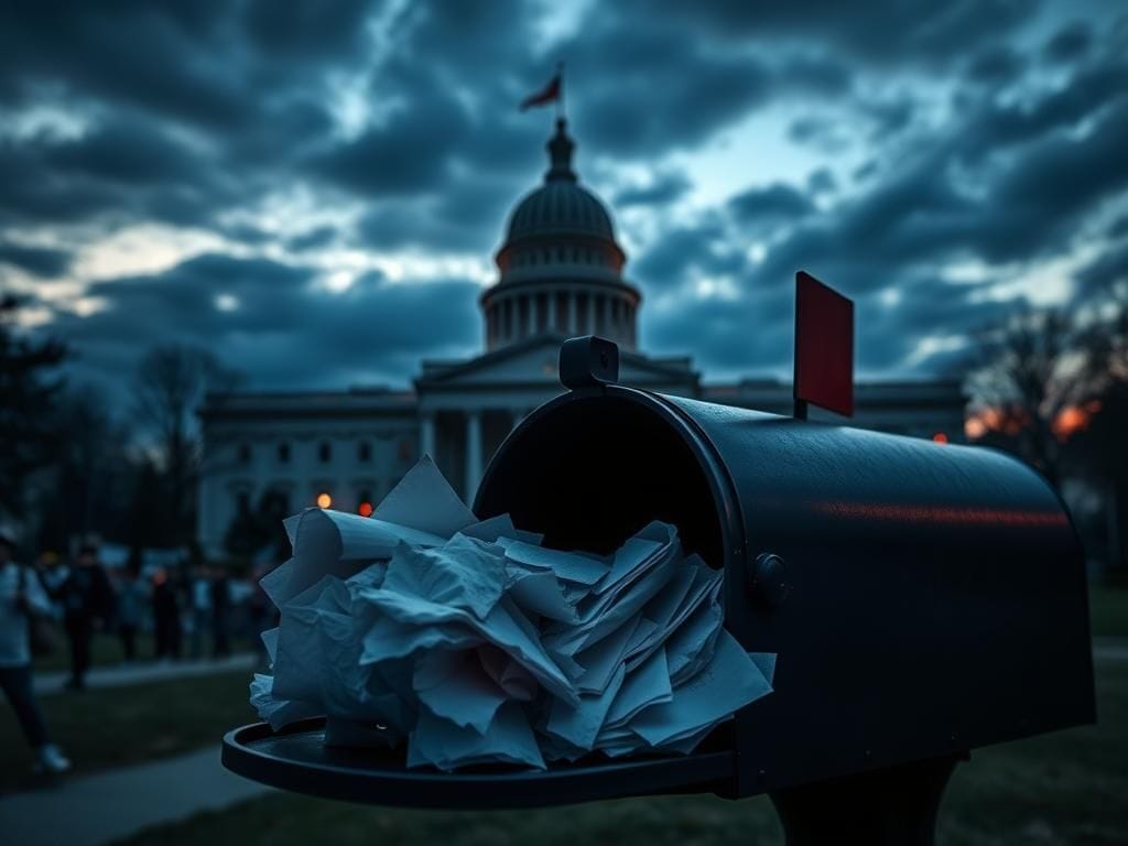 Flick International A dramatic sky over Virginia's state capitol amidst political tension