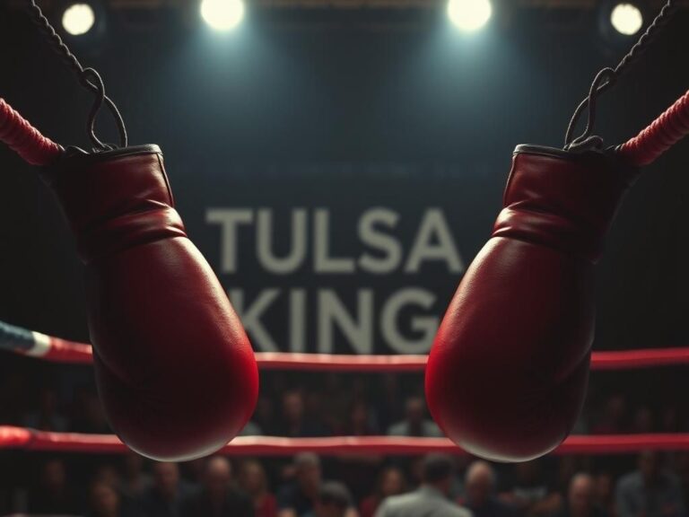 Flick International A dynamic boxing scene featuring gloves symbolizing competition between Sylvester Stallone and Samuel L. Jackson.