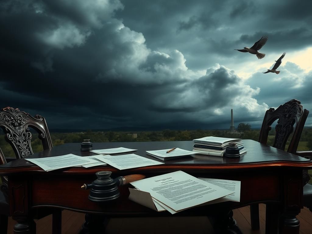 Flick International Dramatic political scene depicting family conflict within the Kennedy legacy