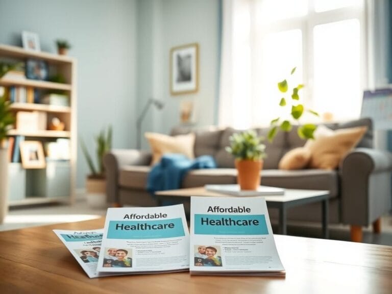 Flick International A serene family living room depicting financial security and healthcare access