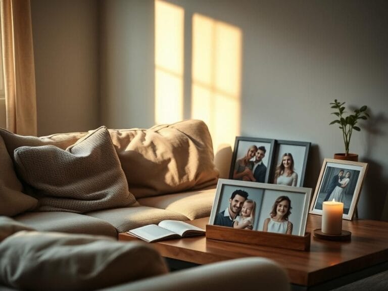 Flick International Quiet corner of a living room symbolizing nostalgia and warmth