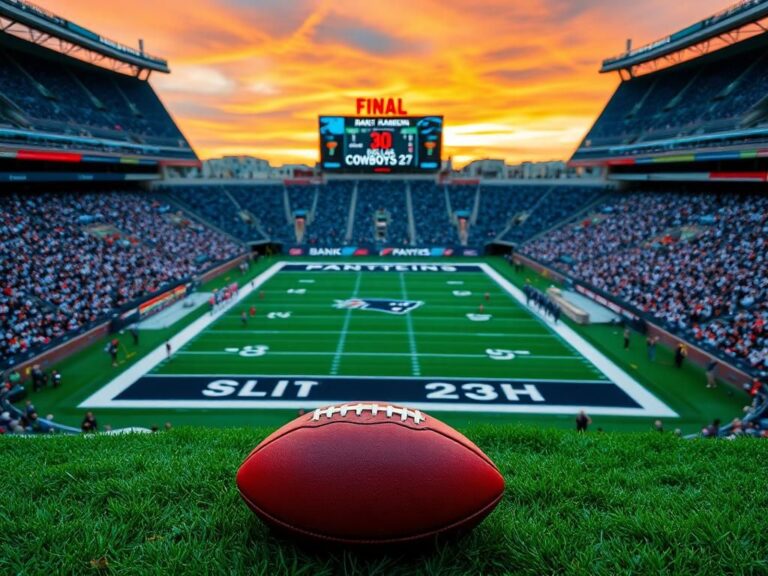 Flick International Aerial view of Bank of America Stadium during Panthers vs Cowboys NFL game