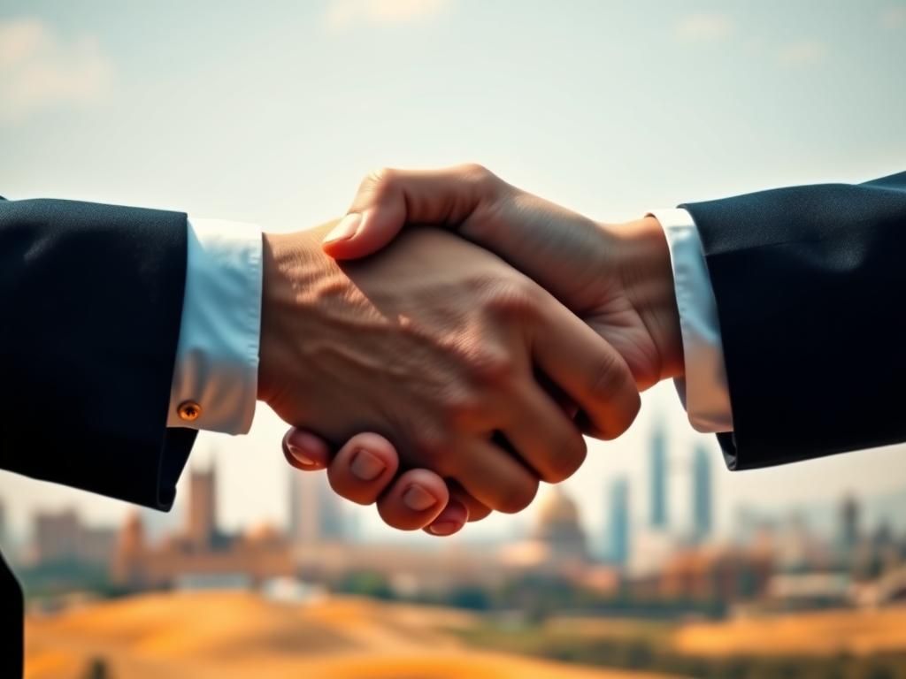 Flick International close-up of Donald Trump and Emmanuel Macron's interlocked hands during a 26-second handshake
