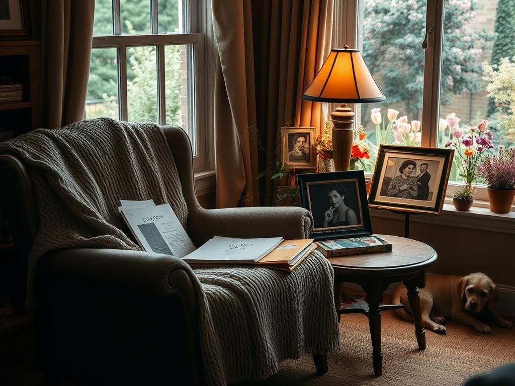 Flick International Cozy home environment reflecting the legacy of actress Diane Keaton