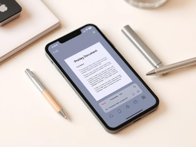 Flick International A sleek, modern iPhone displaying the new Preview app interface