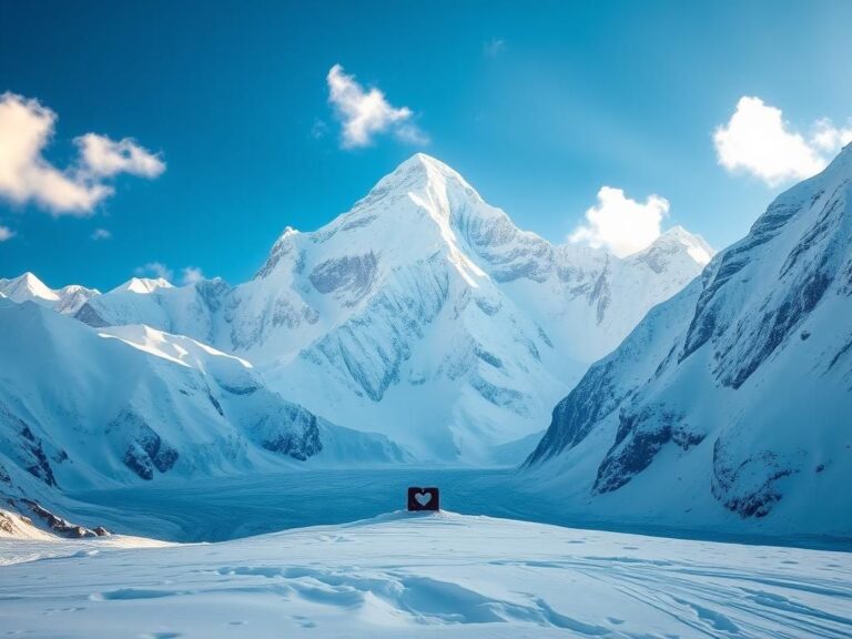 Flick International Stunning view of the North Face of Mount Everest, showcasing steep, icy slopes and dramatic cliffs.