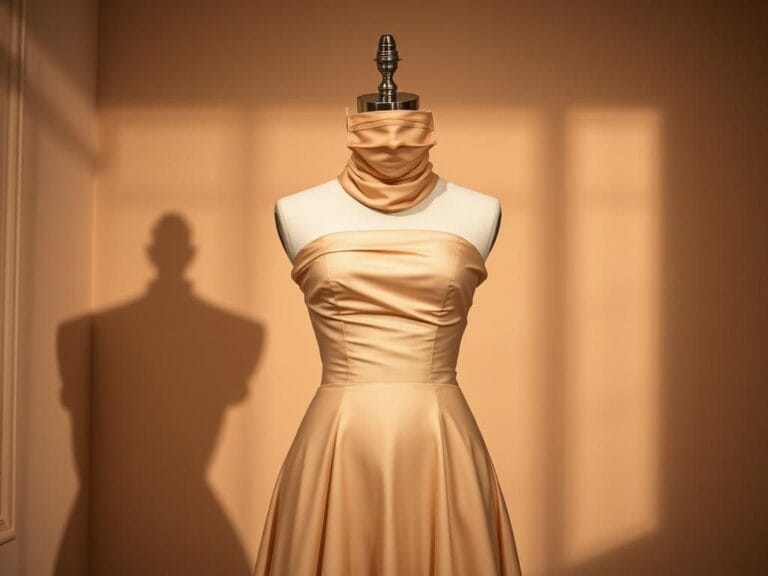 Flick International Kim Kardashian wearing a nude mask and strapless corseted gown at the Academy Museum Gala