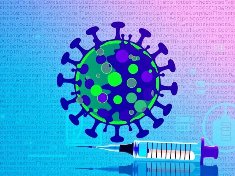 Flick International Abstract representation of mpox virus transmission illustrating interconnected community networks