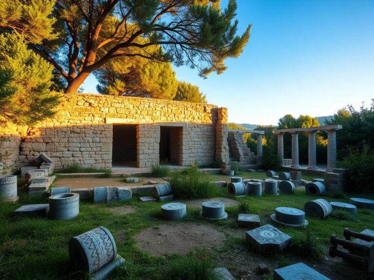 Flick International Remnants of a 1,500-year-old synagogue uncovered in Israel's Golan Heights