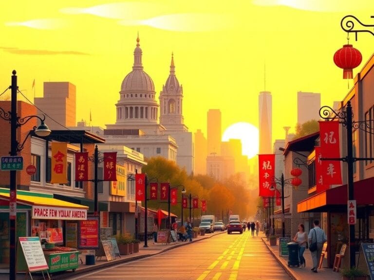 Flick International Vibrant New Jersey urban landscape showcasing cultural diversity