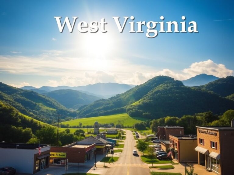 Flick International A picturesque landscape of West Virginia showcasing rolling green hills and rugged mountains