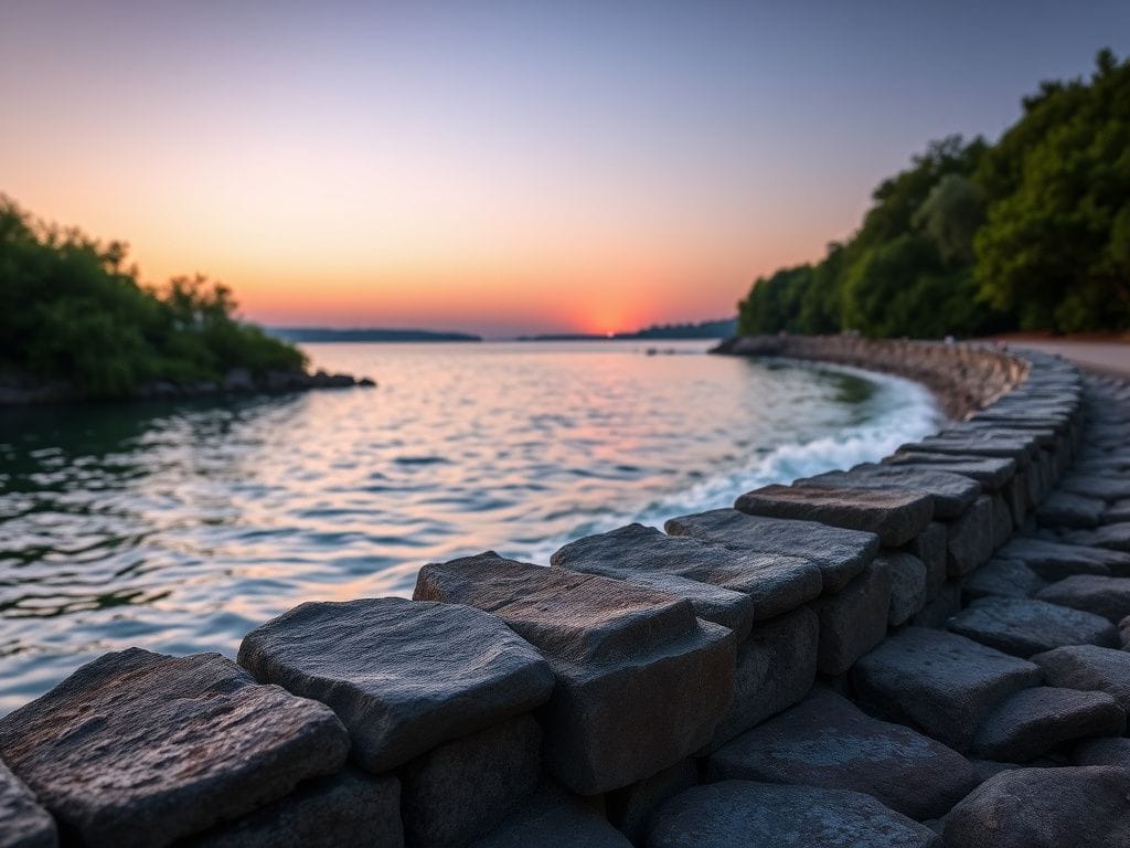 Flick International A serene waterfront scene symbolizing Quinton Aaron's transformation journey