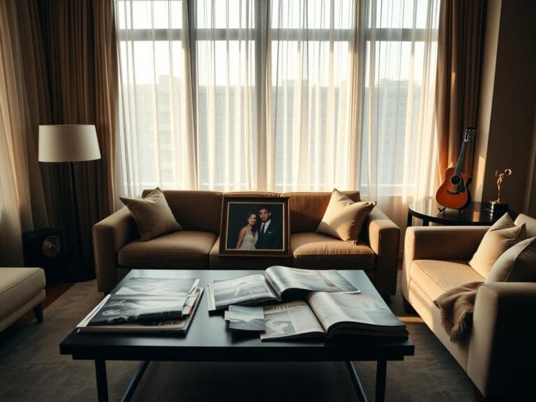 Flick International Empty luxurious living room symbolizing the end of Nicole Kidman and Keith Urban's marriage