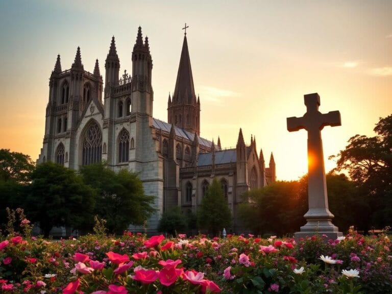 Flick International Majestic view of Canterbury Cathedral at dawn highlighting its gothic architecture
