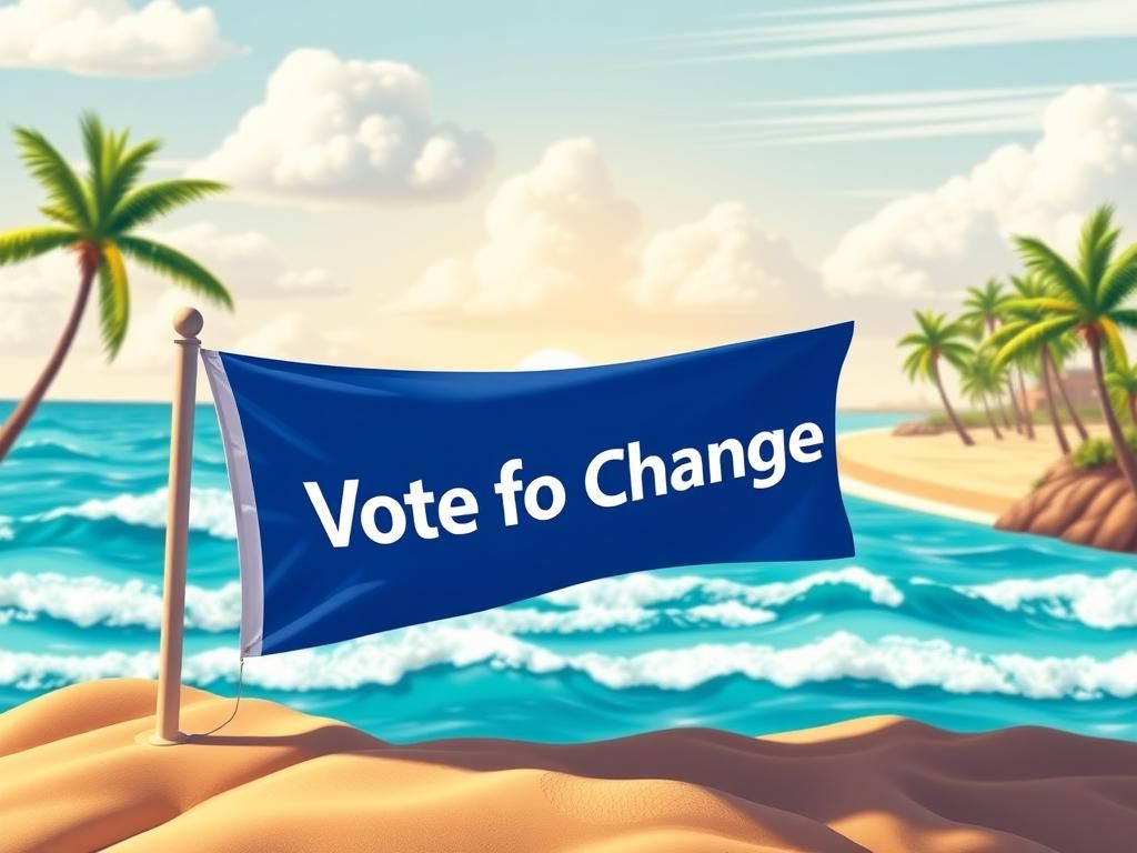 Flick International Vibrant Florida coastline scene symbolizing Madison Cawthorn's congressional campaign