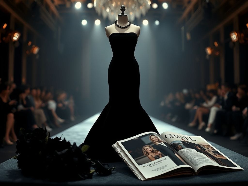 Flick International Nicole Kidman showcases a luxurious black Chanel gown at Vogue World runway