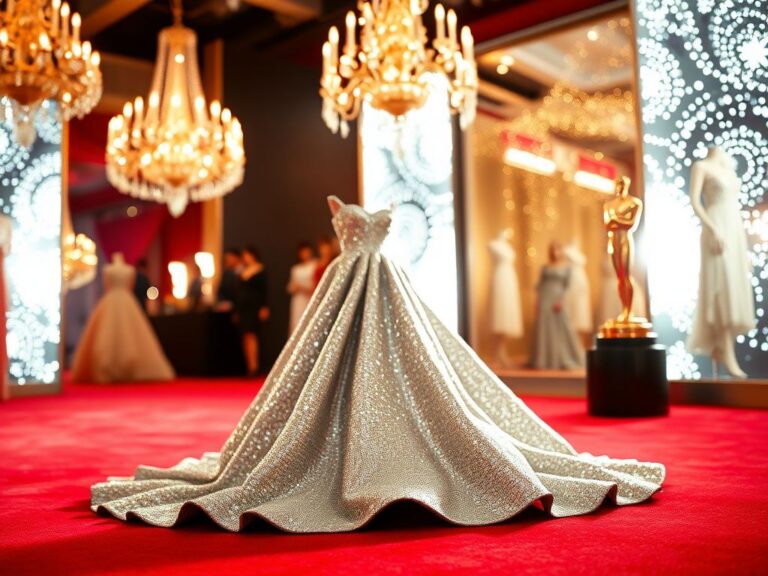 Flick International Sydney Sweeney in a shimmering silver gown on the red carpet