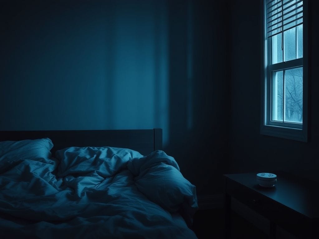 Flick International dimly lit bedroom scene suggesting surveillance and secrecy