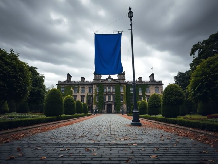 Flick International Grand historic royal palace surrounded by lush gardens symbolizing tradition and reputation