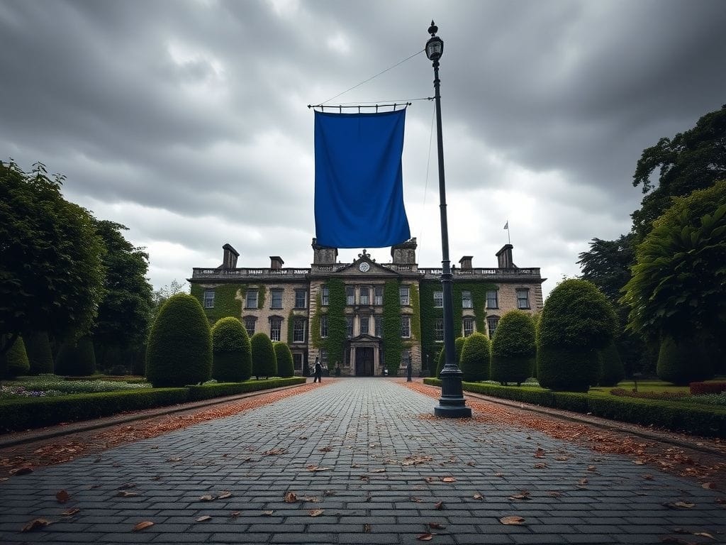 Flick International Grand historic royal palace surrounded by lush gardens symbolizing tradition and reputation