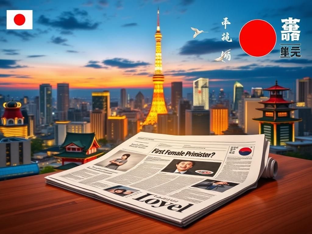 Flick International Tokyo cityscape at dusk with skyline and illuminated Tokyo Tower