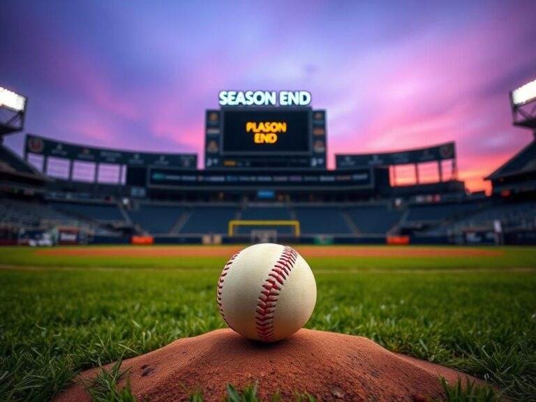 Flick International Empty baseball stadium at dusk symbolizing missed opportunities