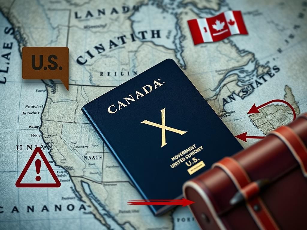 Flick International Close-up of a Canadian passport displaying the 'X' gender marker against a textured map of North America.