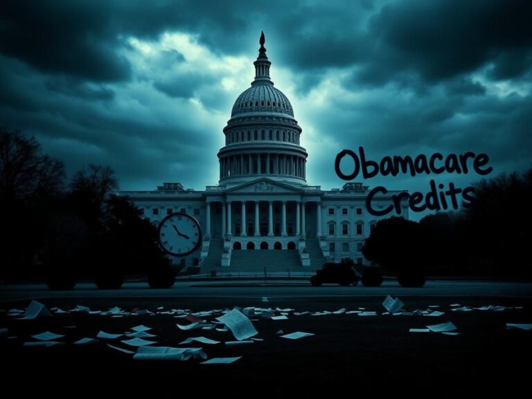 Flick International A stormy U.S. Capitol silhouetted against dark clouds, symbolizing the ongoing government shutdown.