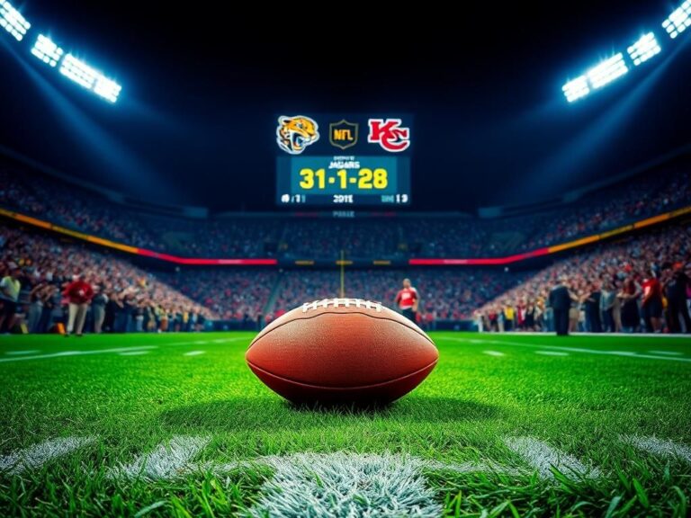 Flick International Dramatic moment of Trevor Lawrence scoring a touchdown under stadium lights