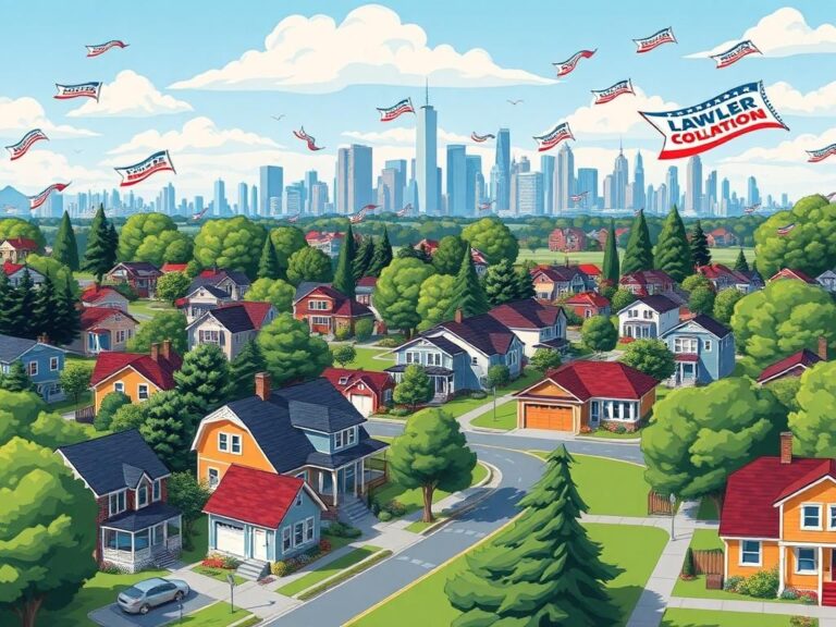 Flick International Vibrant suburban landscape in New York representing Rep. Mike Lawler's district