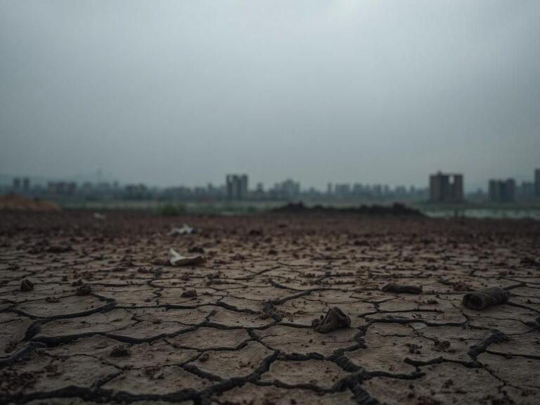 Flick International A barren landscape symbolizing despair and starvation in conflict areas