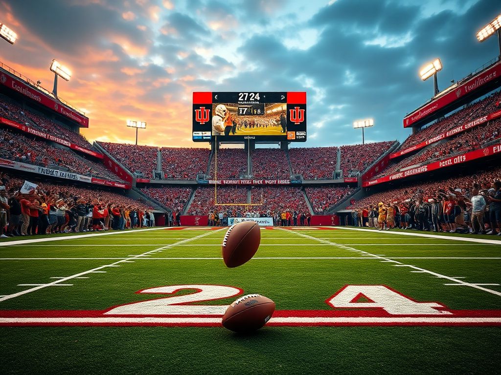 Flick International Omar Cooper Jr. making an incredible touchdown catch during a college football game