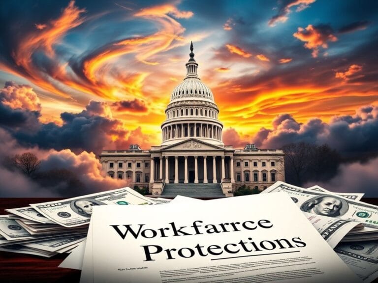 Flick International Sunset over the U.S. Capitol building symbolizing political negotiations