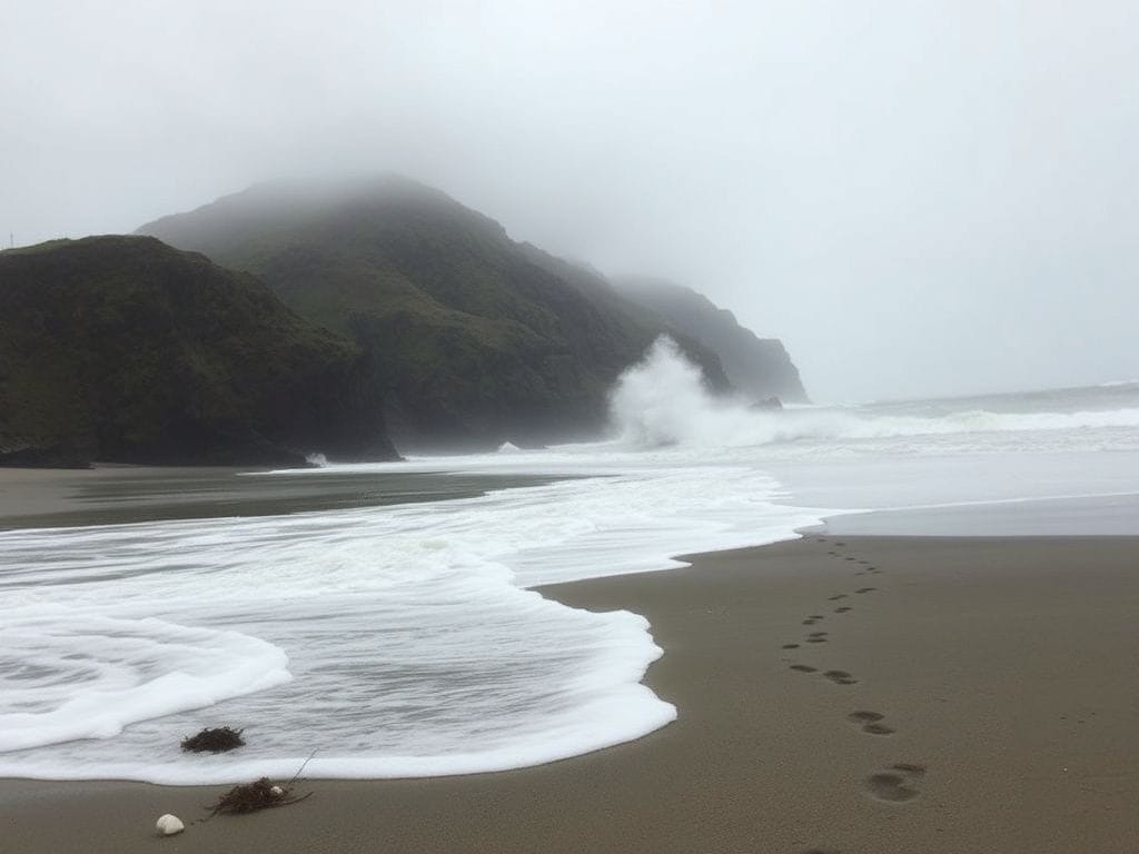 Flick International Dramatic coastal scene at Garrapata State Beach with towering waves