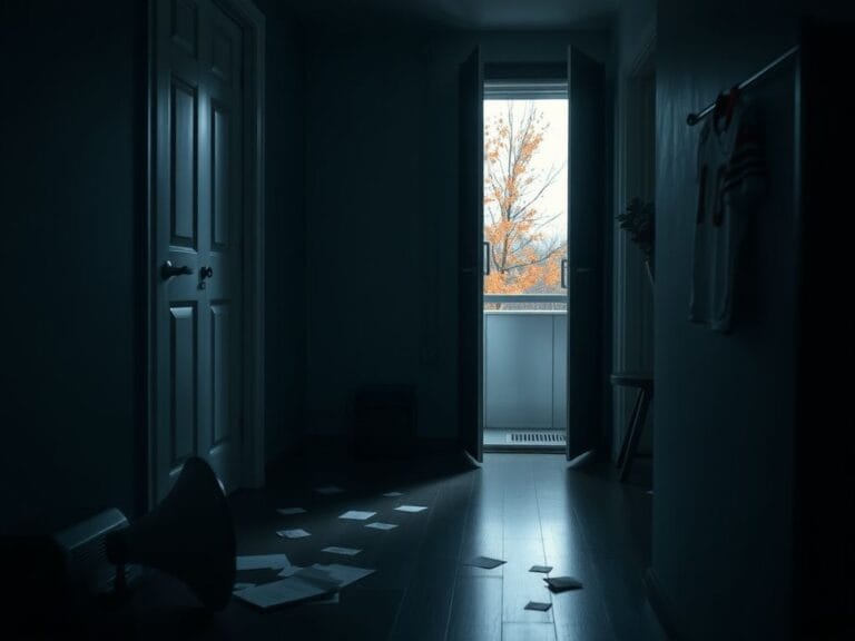 Flick International Dark interior of a home showing signs of a break-in