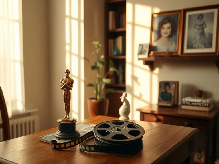 Flick International A serene scene capturing an empty room filled with memorabilia honoring Diane Ladd's legacy.