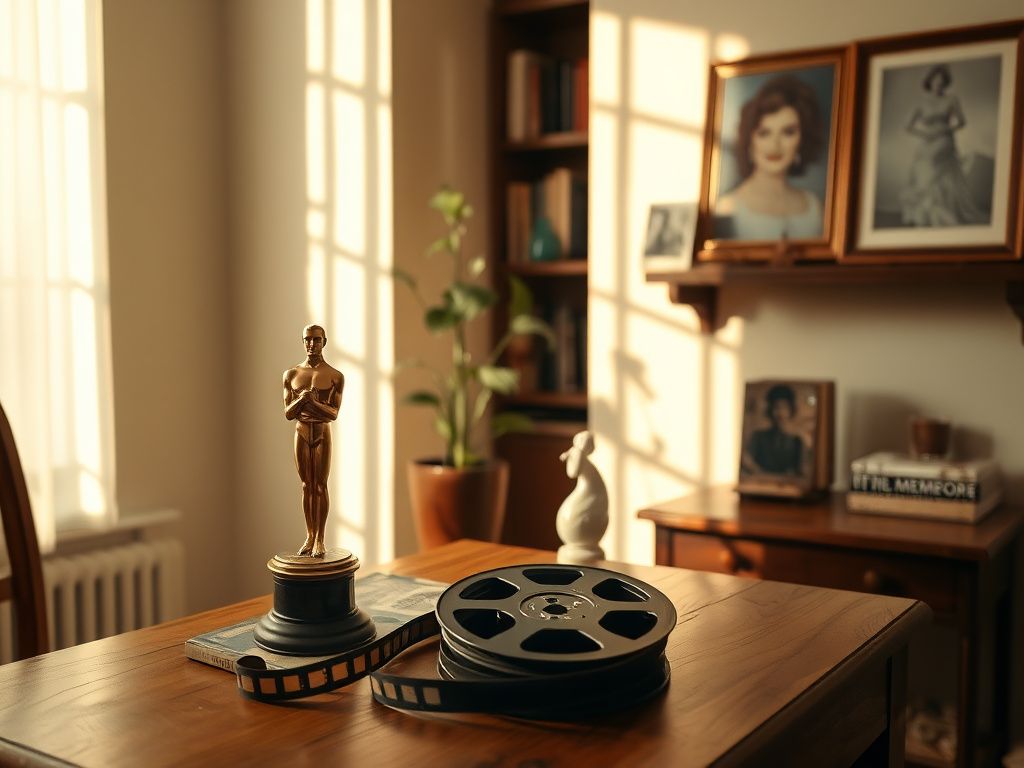 Flick International A serene scene capturing an empty room filled with memorabilia honoring Diane Ladd's legacy.